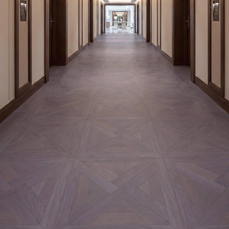 RP Chelsea Square Elegant Wave Colorado 20 Parquetry Wood Flooring Corridor