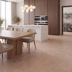 RP Chelsea Square Elegant Wave Basil 18 Parquetry Wood Flooring Dinning
