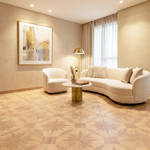 RP Chelsea Square Magnificence Butterscotch 19 Livingroom Parquetry Flooring