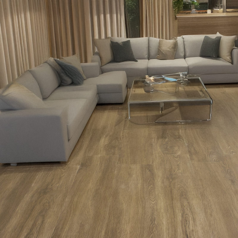 gerbur aqua click nutmeg vinyl click flooring in lounge