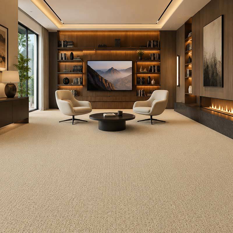 Wall To Wall Carpet Standard Carpets Seabrook CRP STDCRP SEAB 03 Luxury Living Room