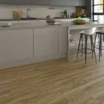 gerbur aqua click washed oak vinyl flooring in kitchen