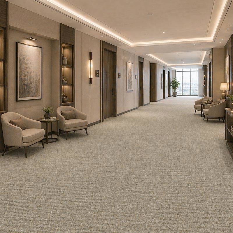 Wall To Wall Carpet Tiles Balta Marilyn CRB BLT MRLN 02 Business Hotel Corridor Lounge