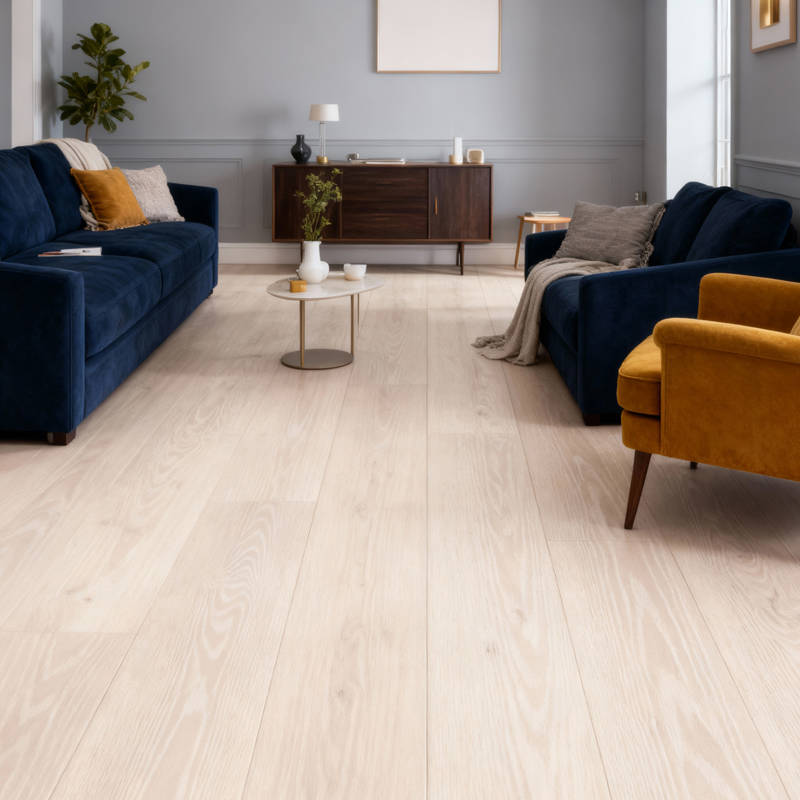 RP Cambridge Classic Artic Oak 05 Engineered Wood Flooring Livingroom Interior 2