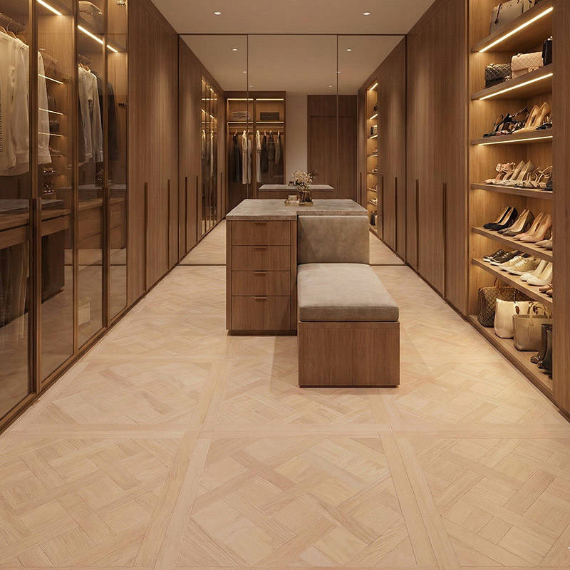 RP Chelsea Square Versailles Cedarstone 11 Parquetry Wood Flooring Dressing Room