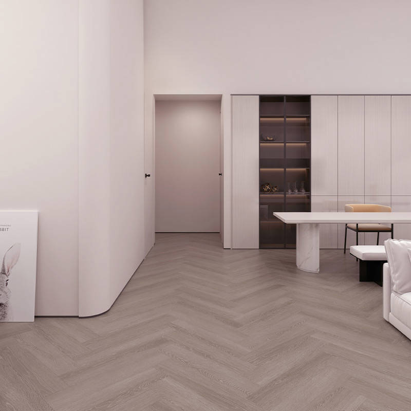 Gerbür Vinyl Click Herringbone GB SIG HRB 08 Umberwood Dressing Room