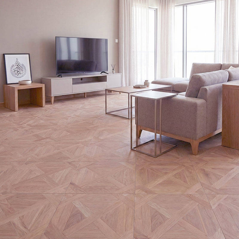 RP Chelsea Square Lush Square Basil 18 Livingroom Parquetry Wood Flooring