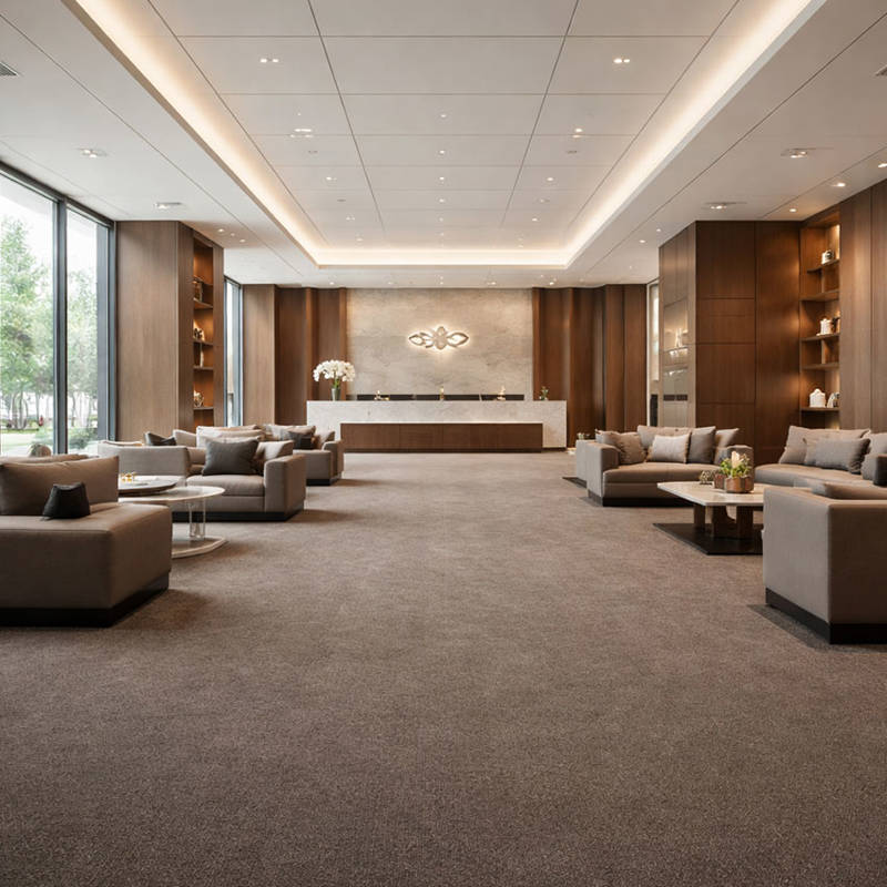 Wall To Wall Carpet Tiles Balta Lily CRP BLT LIL 07 Visitor Reception Hall