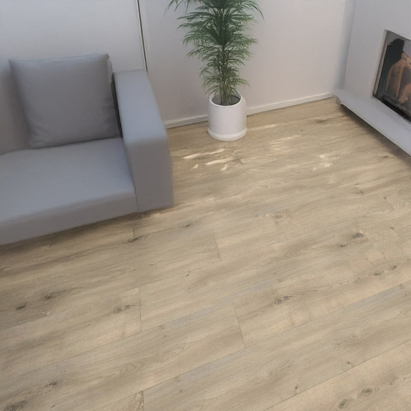 gerbur ultra platinum blond oak laminate floor in living room