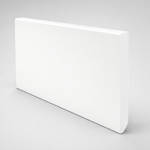 White Lacqured PVC Standard Skirting