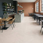 RP Herringbone Classic Ivory 06 Cafe Flooring