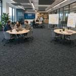 Shark 990 Carpet Tiles Workspace With Collaboration Focus