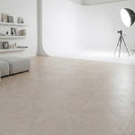 RP Chelsea Square Elegant Wave Steel 22 Studio Room Parquetry Wood Flooring