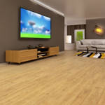 natural oak gerbur handel laminate flooring in living space