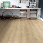 QS Balance Victorian Oak Natural Vinyl Click Office In Home