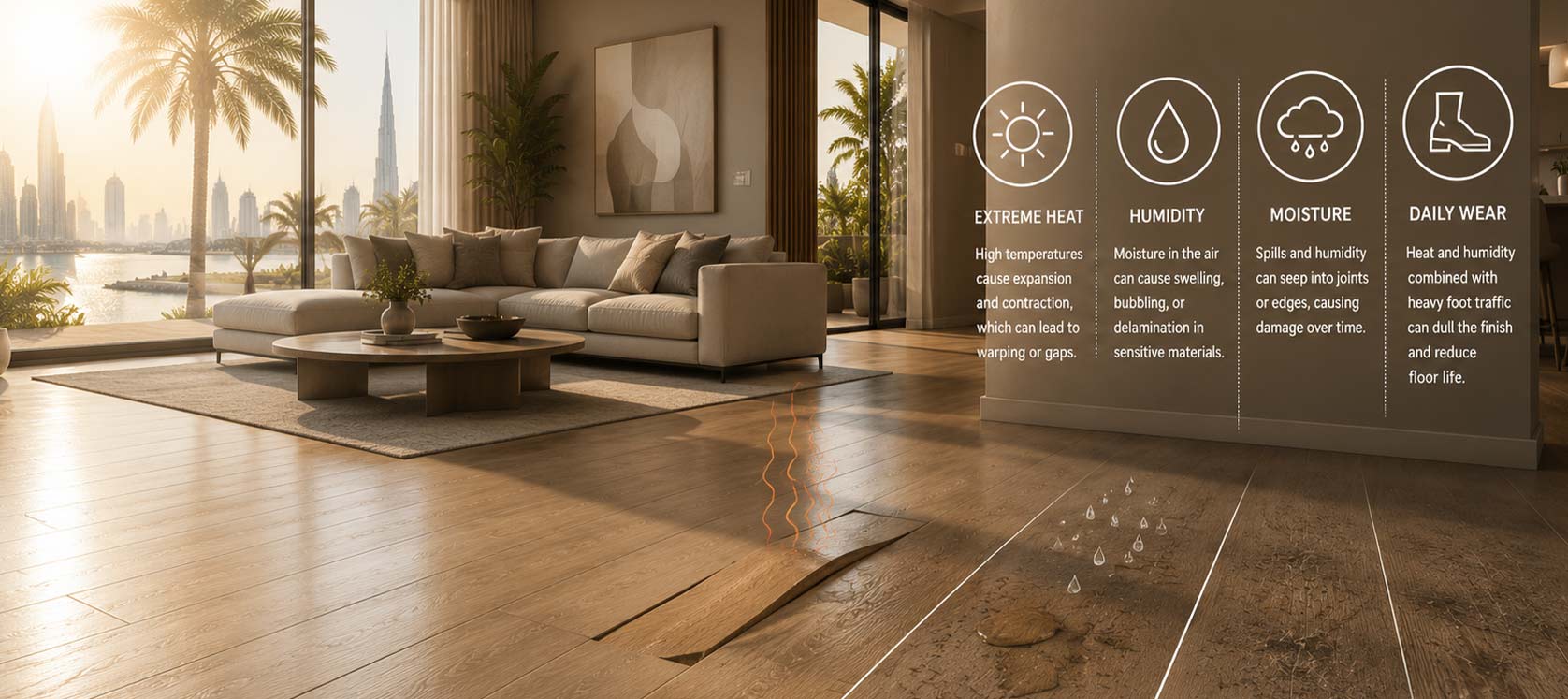How Heat And Humidity Can Affect Flooring