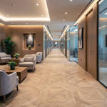 RP Chelsea Square Lush Square Tawny 15 Office Waitingroom Parquetry Wood Flooring