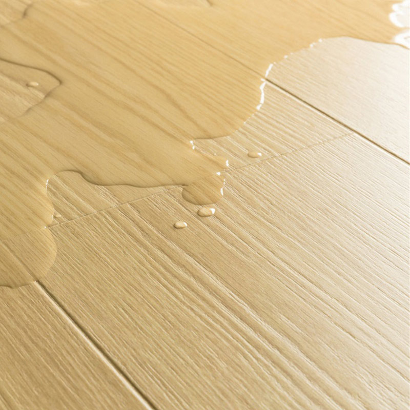 water spilled on waterproof laminate quick step impressive dune oak