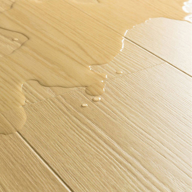 water spilled on waterproof laminate quick step impressive dune oak