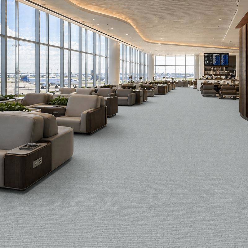Wall To Wall Carpet Tiles Balta Marilyn CRB BLT MRLN 05 Airport Business Class Departure Waiting Hall