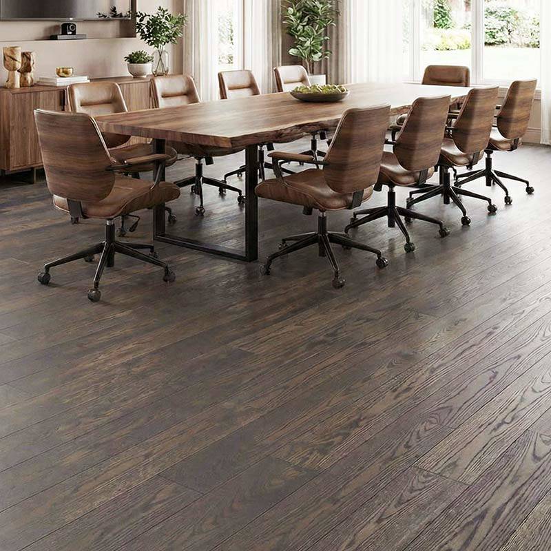 SH Charcoal 10 Engineered Wood Flooring Decorum Dinning Wood Flooring