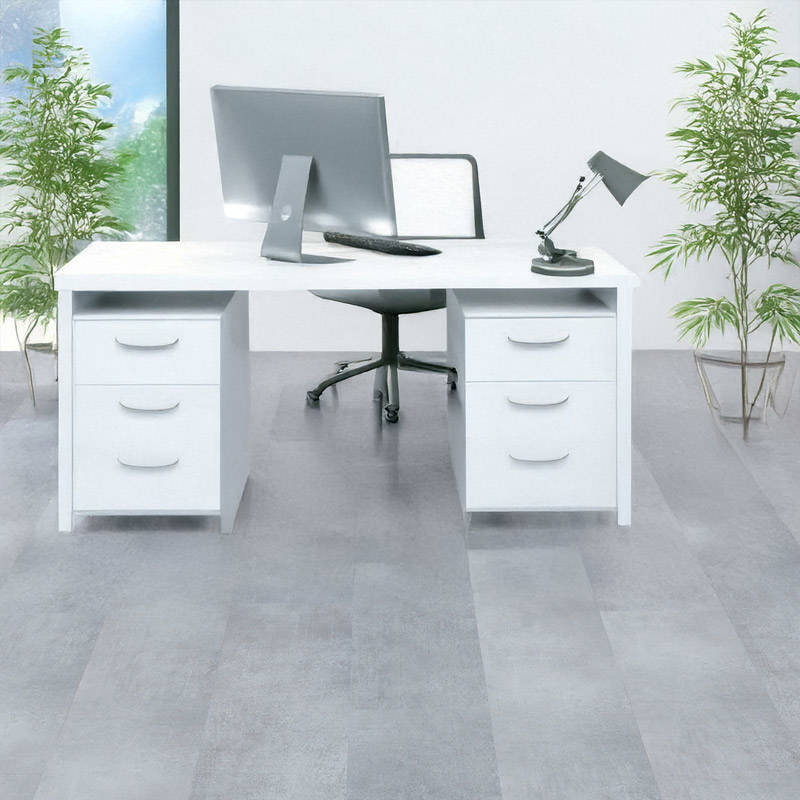 Gerbür Aqua Click Stone JIN GBACST 15 Exposed Aggregate Office Vinyl Click Tiles