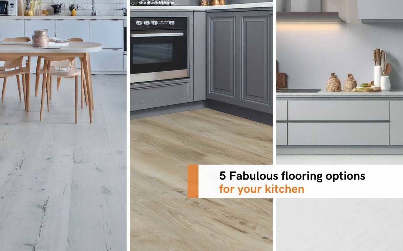 5 Fabulous Flooring Options For Your Kitchen