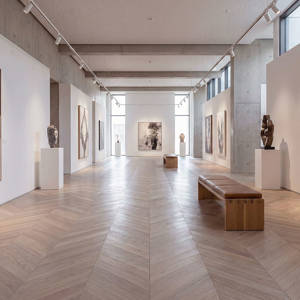 RP Chevron Cask 16 Engineered Wood Flooring Hallway