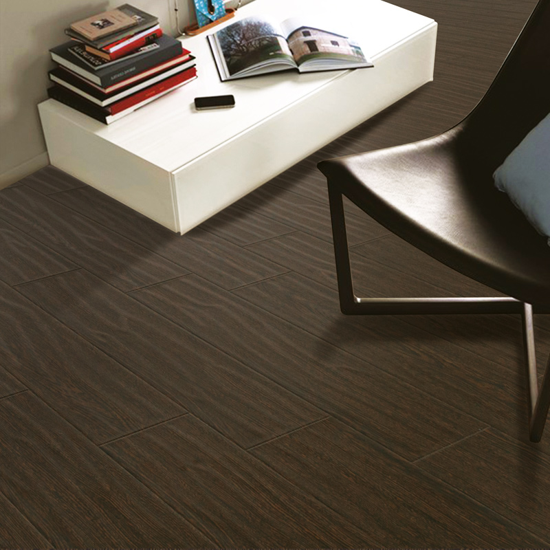 dark walnut gerbur handel laminate flooring in office