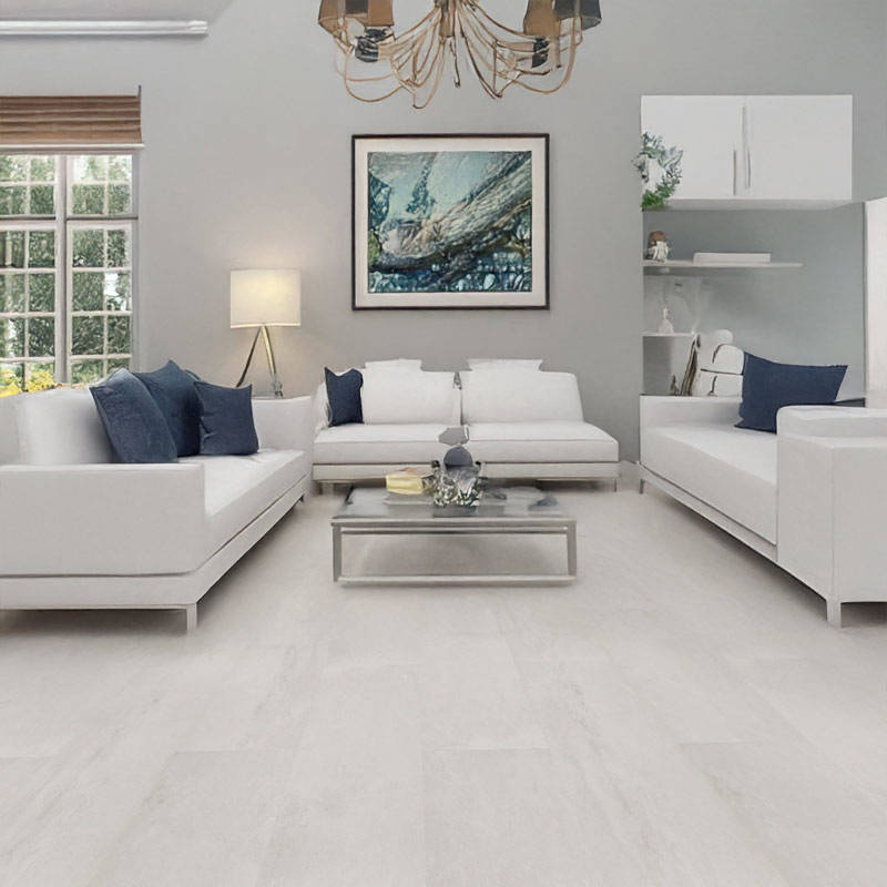 berry alloc pure tiles urban stone light greige vinyl click tiles in living room