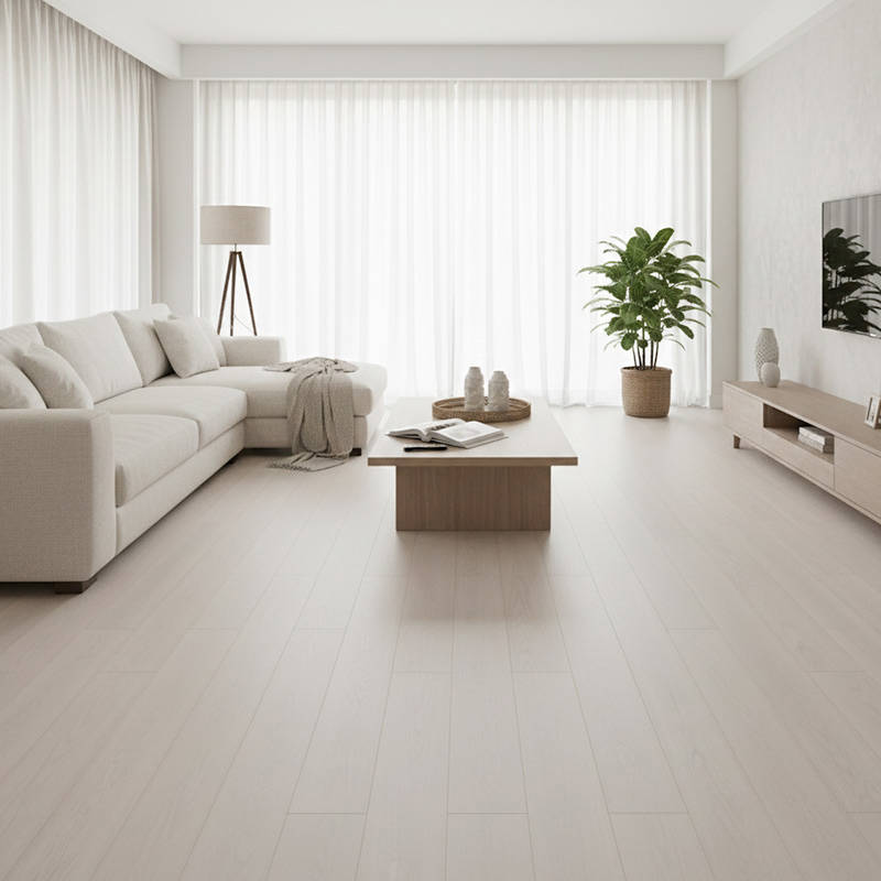 RP Bernera Supreme Steel 22 Engineered Wood Flooring Luxury Livingroom