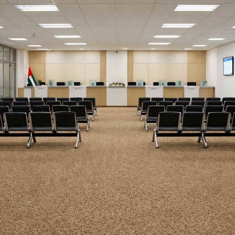 Wall To Wall Carpet For Service Center Waiting Hall CRP BEAUL OPT 02