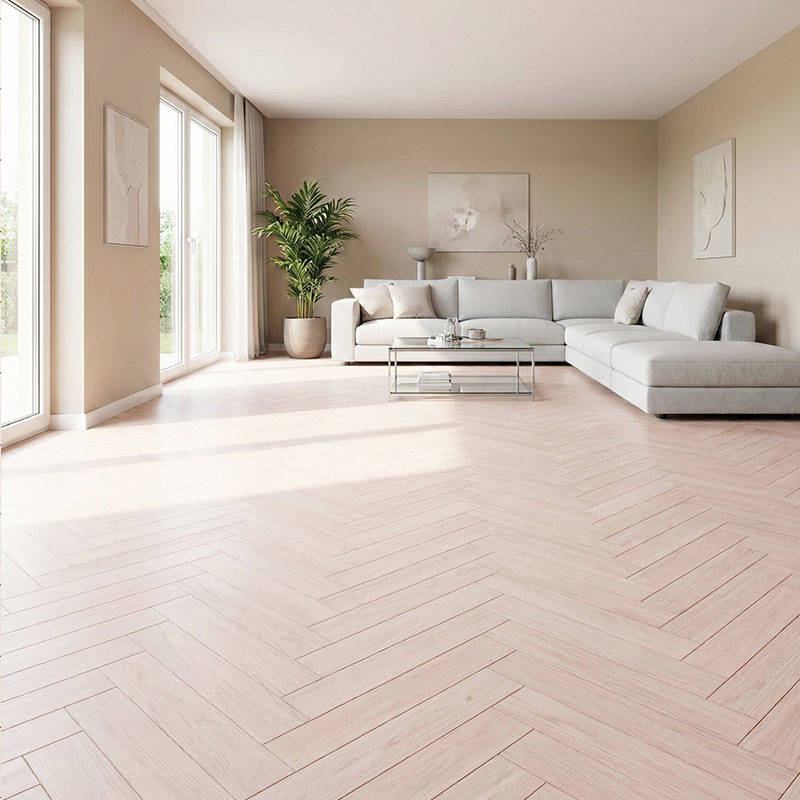 RP Herringbone Classic Mist 07 Livingroom Parquet Wood Flooring