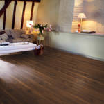 gerbur prime dark walnut laminate flooring in lounge