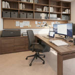 RP Boa Hybrid Herringbone Cedarstone 11 Engineered Wood Flooring Home Office