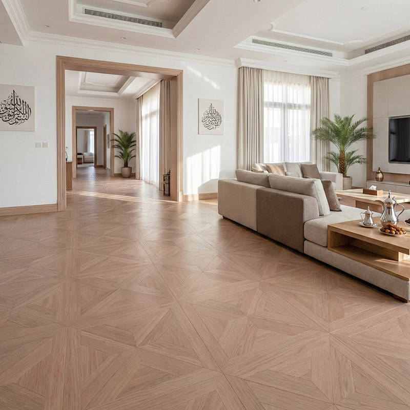 RP Chelsea Square Gilded Lines New Basil 18 Villa Majlis Parquetry Wood Flooring