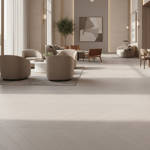 RP Chevron Steel 22 Engineered Wood Flooring Waitingarea