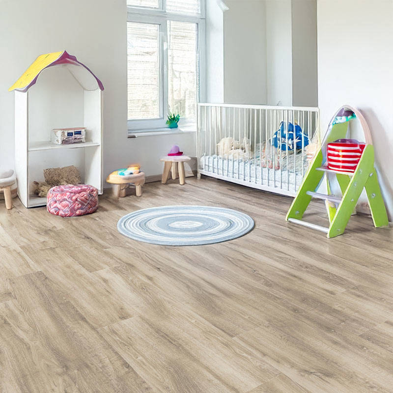 berry alloc pure planks lime oak vinyl click plank in kid's play room