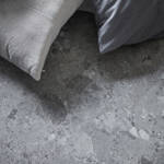 berry alloc pure tiles terrazzo light grey vinyl click tiles with cushions