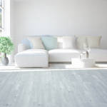 Classic Gray Oak Vinyl Click Herringbone Livingroom