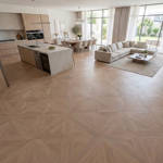 RP Chelsea Square Gilded Lines New Basil 18 Living Kitchen Dinning Parquetry Wood Flooring