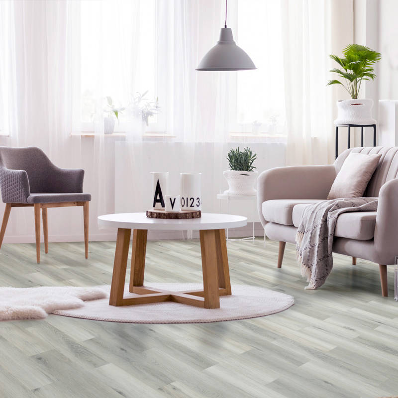 Soft Classic Oak Vinyl Click Herringbone Sitting Room