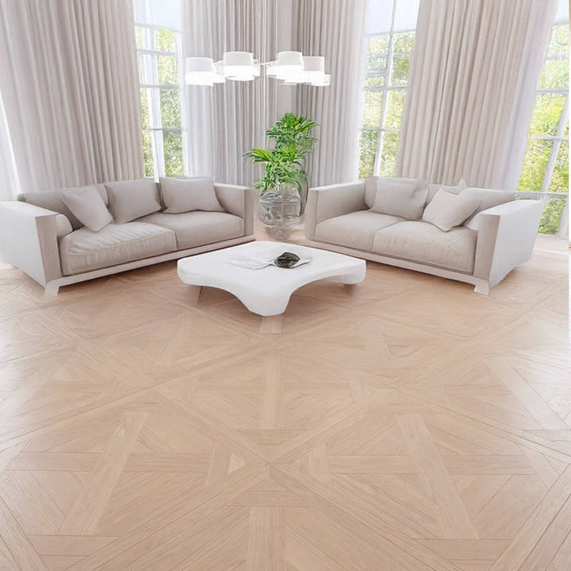 RP Chelsea Square Lush Square Ivory 06 Livingroom Parquetry Wood Flooring
