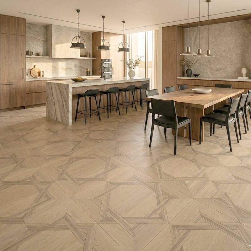 RP Chelsea Square Linear Vogue Tawny 15 Kitchen Dinning Parquetry Wood Flooring