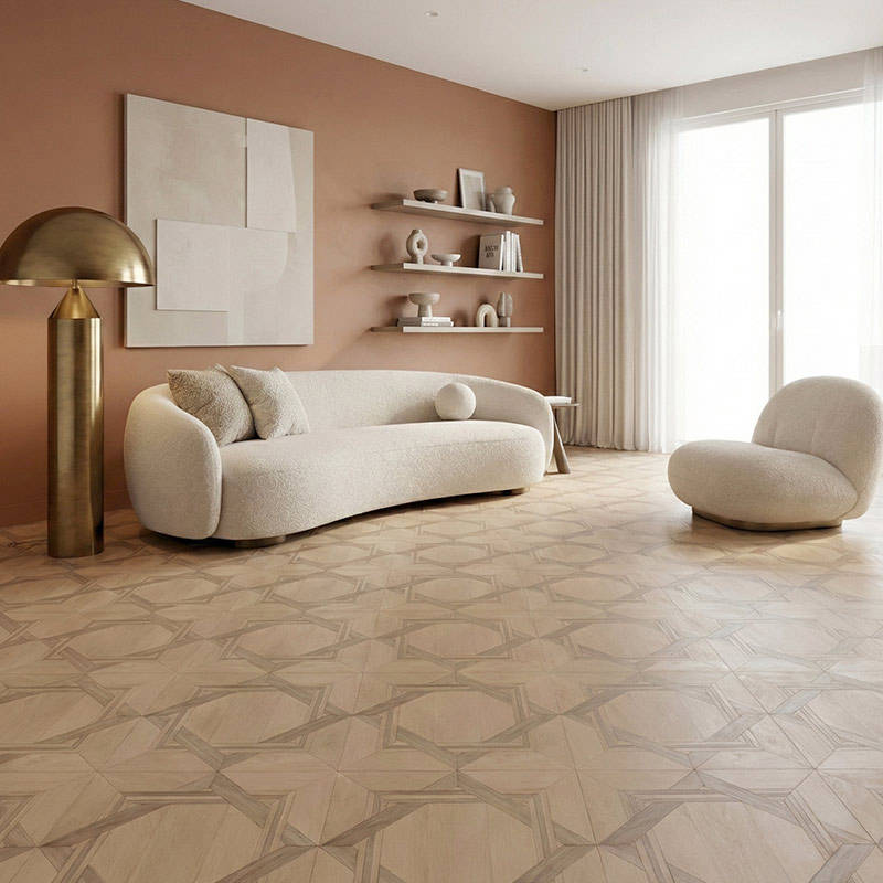 RP Chelsea Square Linear Vogue Tawny 15 Lounge Parquetry Wood Flooring