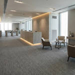 british carpet mills hurricane 5 carpet tiles in reception