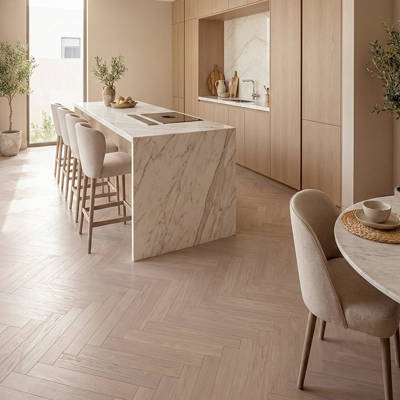 RP Herringbone Cask 16 Engineered Wood Flooring Kitchen