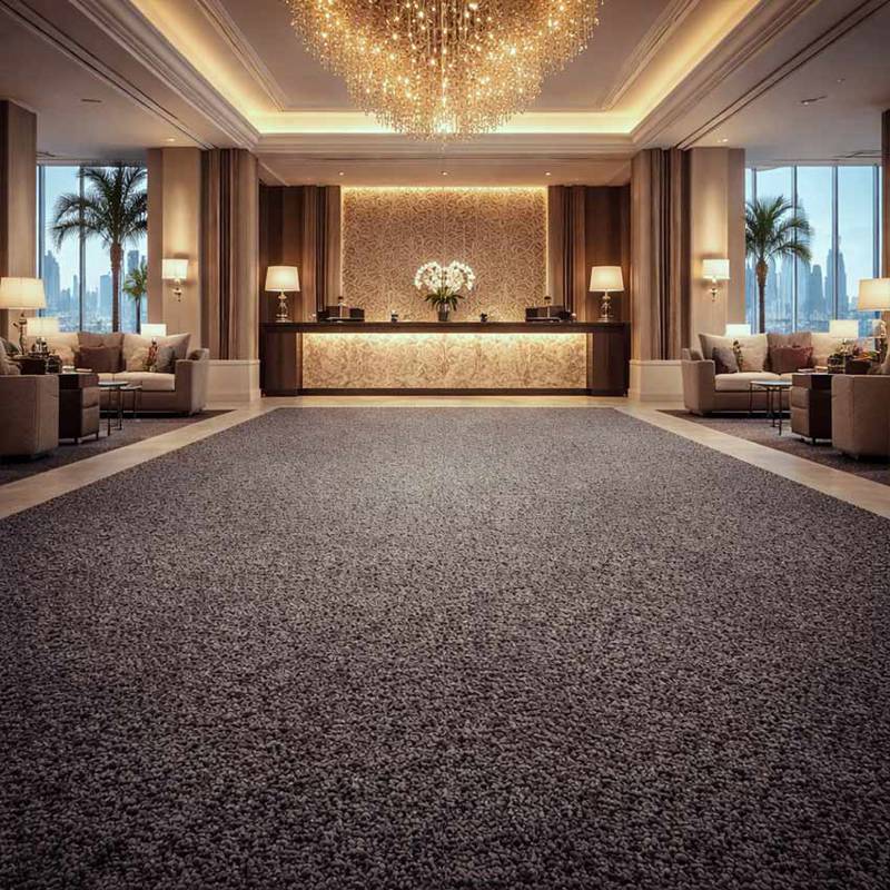 Wall To Wall Carpet For Luxurious Hotel Lobby CRP BEAUL OPT 06