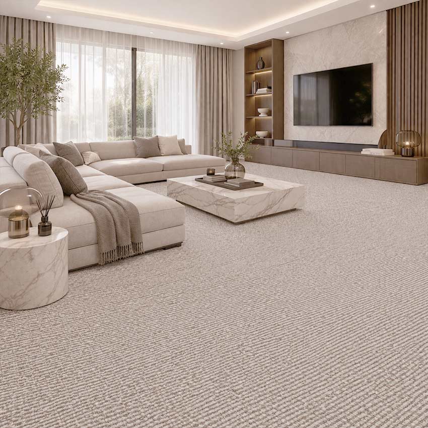 Wall To Wall Carpet Modern Luxury Living Room Design CRP BLT ACE 04