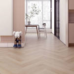 Gerbür Vinyl Click Herringbone GB SIG HRB 05 Barrel Oak Common Area Lvt Flooring